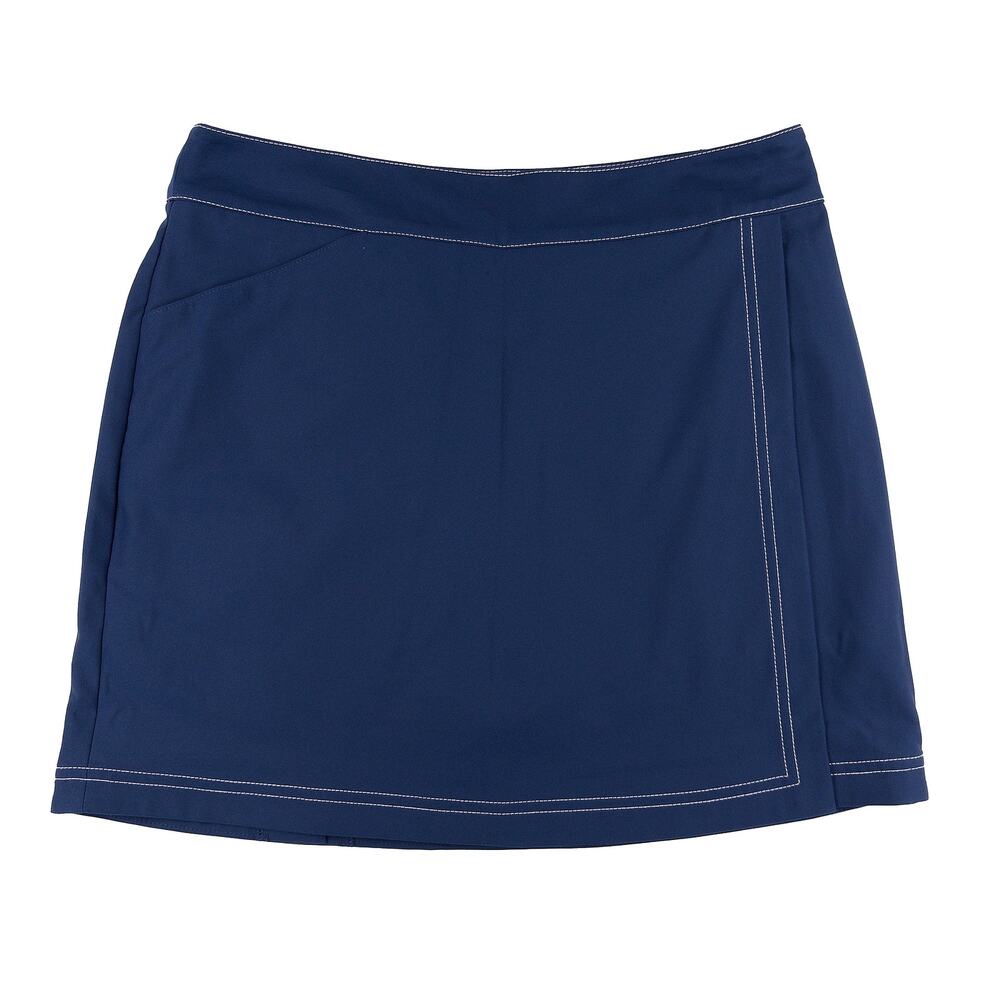 Vineyard Vines Wrap Golf Skort Women’s 4 Navy Walking Preppy Travel